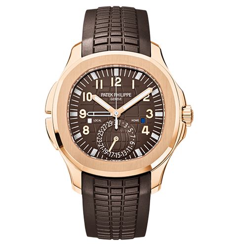 patek philippe - aquanaut travel time 5164r-001 rose gold.